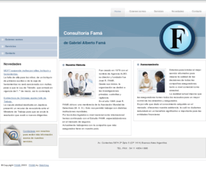 estudio-efe.net: FAMA
FAMA-WEB.com consultoría en investigaciones, informática, pericias, constataciones, averiguaciones