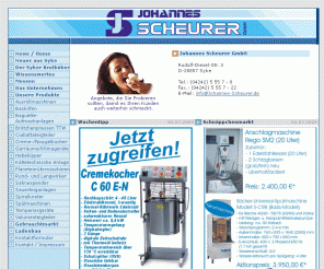 johannes-scheurer.de: Johannes Scheurer GmbH - Backöfen, Brotanlagen, Zwischengärschrank, Steinbackofen, Etagenbackofen, Stikkenofen, Holzbackofen, Spiralkneter, Hubkneter, Backöfen, Brotanlagen, Zwischengärschrank, Steinbackofen
Johannes Scheurer GmbH - Backöfen, Brotanlagen, Zwischengärschrank, Steinbackofen, Etagenbackofen, Stikkenofen, Holzbackofen, Spiralkneter, Hubkneter