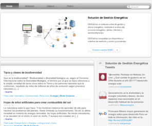 soluciongestionenergetica.com: Solución de Gestión Energética
DEXCell es un software online de gestión y ahorro energético, mediante el análisis del consumo energético, alertas, informes y recomendaciones. DEXCell es compatible con dispositivos y sistemas de medición y control ya existentes.