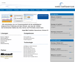 webtelligence.net: webtelligence GmbH - plan perform progress >  Home
webtelligence GmbH