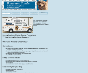 bonesandcombs.com: Index
Mobile Dog Grooming