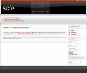 sicap.es: Sindicato de Cantantes Profesionales (SICAP) - Inicio
Sindicato de Cantantes Profesionales, sindicato de cantantes profesionales sicap