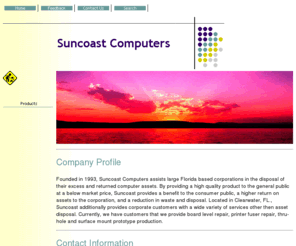 suncoast-computers.com: Suncoast Computers
Suncoast Computers, For all your computer needs