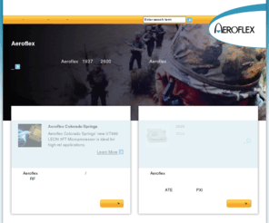 aeroflex.cn: Aeroflex公司 - Aeroflex
Aeroflex的客户涵盖了航空航天，国防军工，无线通信，宽带通信和先进生产制造等领域。通过几十年的协同设计，制造，研发以及客户服务经验，Aeroflex已经积累了大量知识产权。依靠我们独特的专业技术，我们的客户可以验证他们的高质量、高性能产品，并快速投放市场。