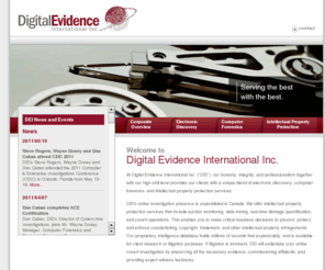 dei-icm.mobi: Welcome to Digital Evidence International Inc.
Computer Forensics and Investigations
