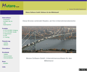 mutare-software.com: Mutare Software GmbH -
Die Software fr den Mittelstand
Mutare Software GmbH, Die Software für den Mittelstand mit Löungen in den unterschiedlichsten Unternehmensbranchen