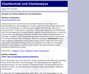 charttechnik.biz: Charttechnik und Chartanalyse
