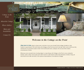 Cottageonthepoint Com Cottage On The Point Your Vacation Home