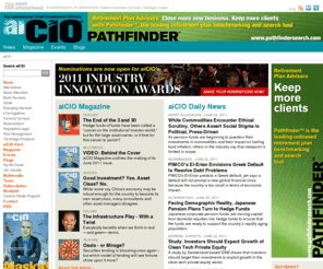 the5000.biz: aiCIO
Intelligence for chief investment officers and other investment professionals at the worldâs largest pension funds, endowments, foundations, insurance funds, and sovereign wealth funds.