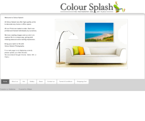 colour-splash.com: Colour-Splash Photography
Colour-Splash offers high quality photographic images online and fine art digital prints from their range of artworks.