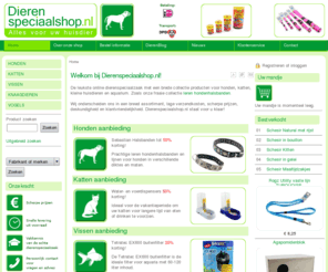 hondenspeciaalshop.com: Tijdelijke front page - Welkom op DierenspeciaalShop.nl
Dierenspeciaalshop.nl, de online dierenwinkel.