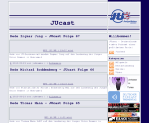 jucast.de: JUcast ::: Politik zum Anhören
JUcast - Deutschlands erster Podcast einer politischen Partei