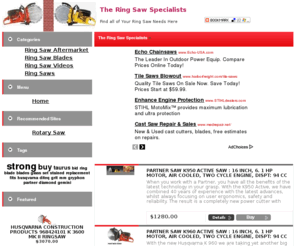 ringsaw.com: The Ring Saw Specialists
Find the Ring Saw you need today. Chose from our large selection of Ring Saws & Blades. We offer the lowest prices you'll find including those for 3 ring saw, diamond ring saw, and gemini ring saw.   