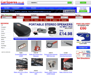 socket2me.co.uk: Brand New Car Spares, Parts & Accessories For All Makes Of Car
Specialists in NEW automotive parts and accessories for over 40 years. Experienced staff and thousands of parts in stock ready for fast delivery.