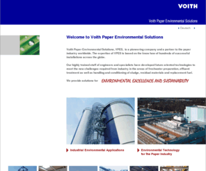 vp-environmental.com: Voith Paper Environmental Solutions
Environmental Excellence and Sustainability, Environmental interfaces and the intelligent use of resources – raw materials, energy etc. – are often just as much a challenge to modern production facilities as the production process itself. Key factors for success are the efficient handling of raw materials, the optimal integration of WSR®-Subsystems for Water, Sludge and Rejects, the utilization of residual materials and waste water (effluent) for producing energy as well as the recirculation of clarified effluent. Alliance for Progress stands for the integration and synergy of experienced specialists, who have devoted years in implementing successful future-oriented solutions.