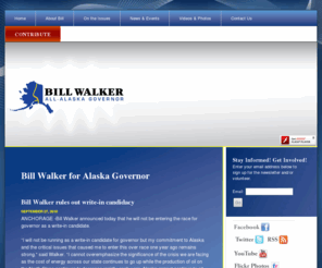 billwalkerforgovernor.com: Bill Walker | All-Alaska Governor
Bill Walker for Alaska Governor.