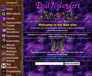 bugman123.com: Paul Nylander’s Home Page
Paul Nylander’s Home Page