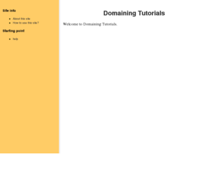 domainingtutorial.com: Domaining Tutorials
Domaining Tutorials -- beginner's companion to Internet domaining