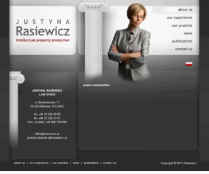 rasiewicz.com: Rasiewicz - intellectual property protection  - Startowa
Justyna Rasiewicz - Kancelaria Radcy Prawnego - Law Office