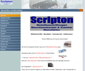 scripton-mh.com: Beschriften und Manufaktur - Startseite
Feinmechanik - beschriften und mehr - Äztechnik - Metallteile - beschädigungfrei beschriften - beschriften von Stahl - 