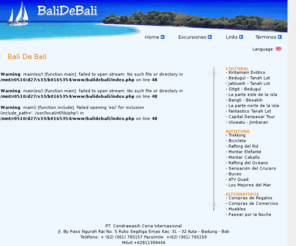 balidebali.com: Bali De Bali
Excursiones en Bali, Hay dos tipos de excursiones que se puede hacer en Bali, Excursión de cultural y excursión de aventura