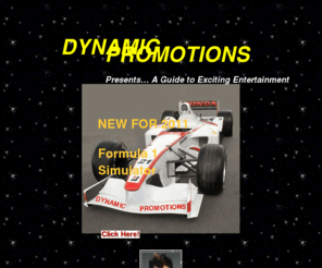 dynamicpromotions.net: DYNAMIC PROMOTIONS ENTERTAINMENTS
Dynamic Promotions entertainment promoters in North East Scotland. Bands, Solo Artists. Disco, Karaoke, Party Games...