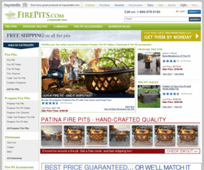 firepit-shops.com: Shop Outdoor Fire Pits, Chimineas & Fire Pit Accessories at FirePits.com
Enjoy the outdoors with a fire pit from Fire Pits. Shop a variety of propane gas & wood burning outdoor firepits, fire pit tables & chimineas for sale up to 30% off!