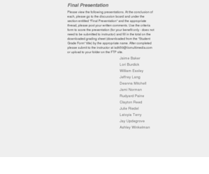 iislearning.com: Interactive Systems Design - Presentation #1
