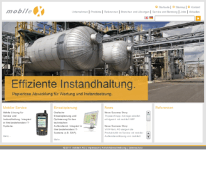 mobilex.info: mobileX AG - Workforce Management, mobile Datenerfassung, optimierte Einsatzplanung - mobileX AG
Die offizielle Website der mobileX AG: Marktführer im Bereich Workforce Management, bestehend aus mobiler Datenerfassung und Einsatzplanung.