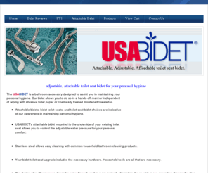 usabidet.com: USABIDET., Bidet Toilet Seat Lewisville, Attachable Bidet, Hemorrhoid, IBS, Home Healthcare, Assisted Living, Adjustable Bidet, Toilet Seat Bidets, Lewisville
Attachable Bidet: Attach our bidet to your existing toilet. Adjustable Bidet: Adjust water pressure and direction! Bidet stays out of the way when not in use. Affordable Bidet: $198.95 plus shipping/handling. Self-install is easy with our detailed instructions and online video!