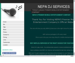 nepadjservices.com: Core Tunes DJ Services
Nepa's Premier Mobile Entertainment Company