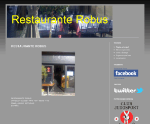 restauranterobus.com: Restaurante Robus
