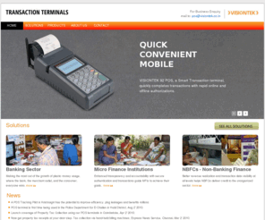 transaction-terminals.com: Secure Payment Transactions thru VISIONTEK Transaction Terminals
VISIONTEK transaction terminals quickly complete transactions with rapid online and offline authorizations. Supports a wide range of applications viz. Traditional EMV credit/debit, loyalty/gift cards, Electronics Voucher Distribution etc., Designed with enhanced user comfort.