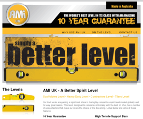 ami spirit levels