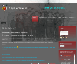 citygents.de: DC City Gents e.V.
Homepage des Dartclubs City Gents