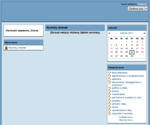 e-orlova.cz: Moodle Obchodní akademie Orlová
Obchodní akademie, Orlová 
