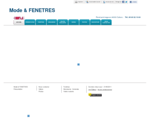 mode-fenetres31.com: Fenêtres - Mode & FENETRES à Cahors
Mode & FENETRES - Fenêtres situé à Cahors vous accueille sur son site à Cahors