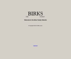 birks.me.uk: THE BIRKS FAMILY WEBSITE - www.birks.me.uk - London, England
The Birks Family Website - Harlesden, London, England