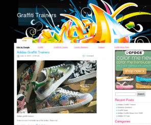 graffititrainers.com: Graffiti Shoes | Custom Graffiti Trainers | Graffiti Sneakers
Click Here for: Graffiti shoes, sneaks and trainers from round tha world. GRAFFITI TRAINERS HERE YO...GET YOUR KICKS