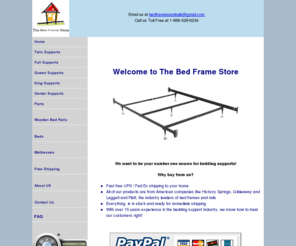 thebedframestore.com: Home
Welcome to the bed frame store! Your number one stop for all your bedding support needs!