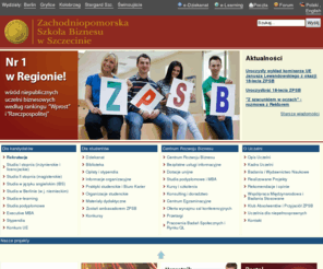 zpsb.edu.pl: Rok akademicki 2010/2011 - Zachodniopomorska Szkoła Biznesu

