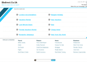 bbdirect.co.uk: bbdirect.co.uk | Information and links for bbdirect
