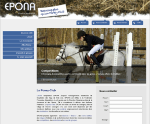 clubepona.com: école d'équitation Epona - Bienvenue - école d'équitation Epona
