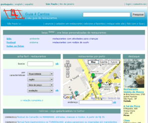 guia4cantos.com.br: Guia 4 Cantos ::: Guia de Restaurantes
 Guia 4 Cantos. Guia de Restaurantes. Reúne informações detalhadas, mapas, avaliação de usuários e notícias.