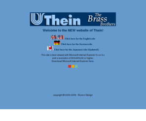 thein-brass.de: Thein Brass Blechblasinstrumente Trompete Posaune Tuba Horn Triangel
Blechblasinstrumente, Herstellung, Reparatur, Entwicklung, Zubehr, Koffer, Taschen