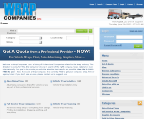 truckwrapsnewyork.com: WrapCompanies.com Directory of Vehicle Wrap Shops, Wrap Providers, Professional Wrap Companies, Graphics and More
A directory of professional wrap companies