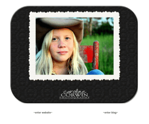 carolinecorwin.com: Portfoliositez, photography website and blogsite templates
Portfoliositez sells hosting and flash template services, along with blogsites built upon wordpresa