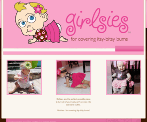 girlsies.com: girlsies - for covering itsy-bitsy bums
Home Page