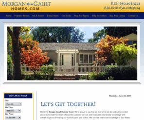 paloaltohomesellers.com: Palo Alto Real Estate :: Palo Alto California Real Estate And Homes For Sale :: Ken Morgan & Arlene Gault
Palo Alto real estate and Palo Alto homes for sale. 
Let Ken Morgan and Arlene Gault be your real estate resource for Palo Alto MLS 
listings, condos and homes for sale in Palo Alto.