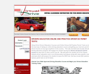 vdriveusa.com: Driver Education Software by Virtual Drive of America